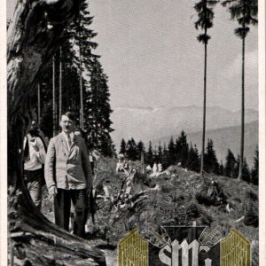 Adolf Hitler un used Cigarette Photo #46 Hitler Walks in the Mountains