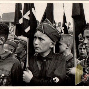 Germany Awake un used Cigarette Photo #73 Hitler Youth Rally