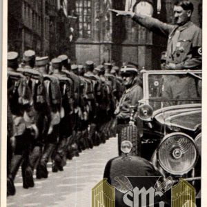 Germany Awake un used Cigarette Photo #222 Hitler Inspects SA March Nurnberg rally