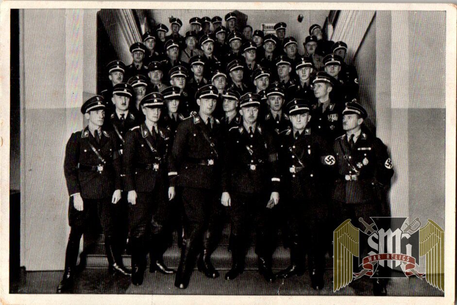 Germany Awake un used Cigarette Photo #185 Himmler and SS Leaders