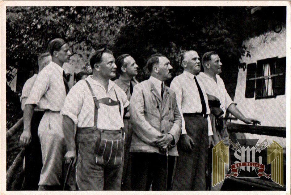 Adolf Hitler un used Cigarette Photo #53 Hitler & Goring At Berchtesgaden