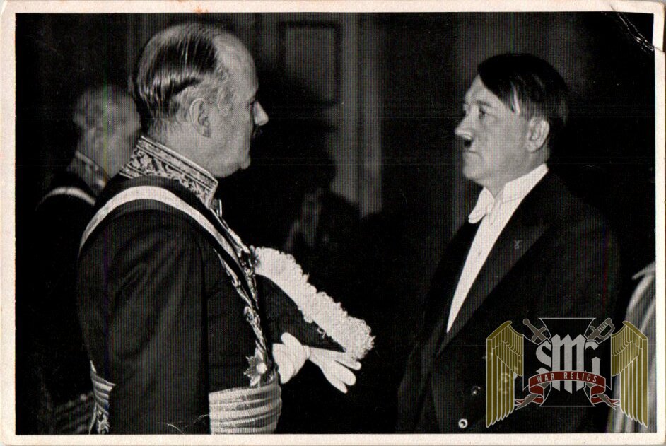 Adolf Hitler un used Cigarette Photo #68 Hitler French ambassador