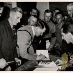 Adolf Hitler un used Cigarette Photo #186 Hitler and Goebbels