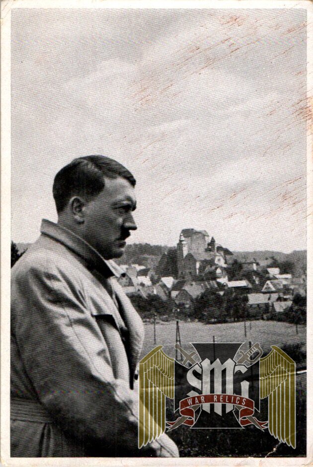 Adolf Hitler un used Cigarette Photo #187 Hitler in Switzerland