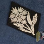 SS Collar tab 22 SS Freiwilligen Kavallerie Division Maria Theresia