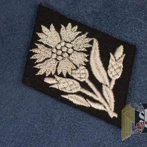 SS Collar tab 22 SS Freiwilligen Kavallerie Division Maria Theresia