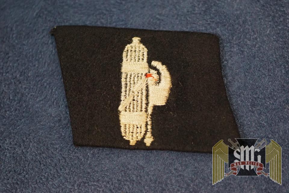 SS Collar tab 29 Waffen Grenadier Division der SS Italienische Nr. 1 2nd pattern
