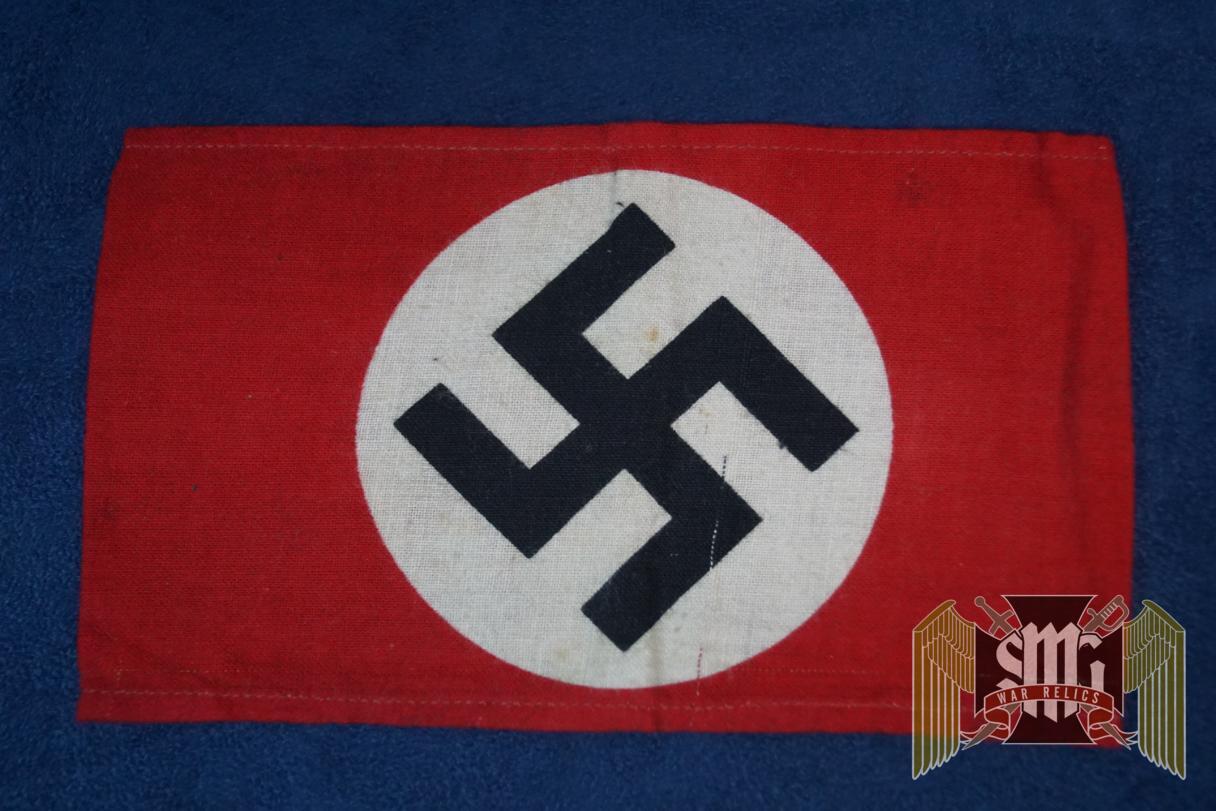 NSDAP Armband Screen Printed