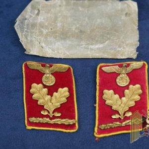 Reichsleitung Oberbereichsleiter Collar Tabs w/packet