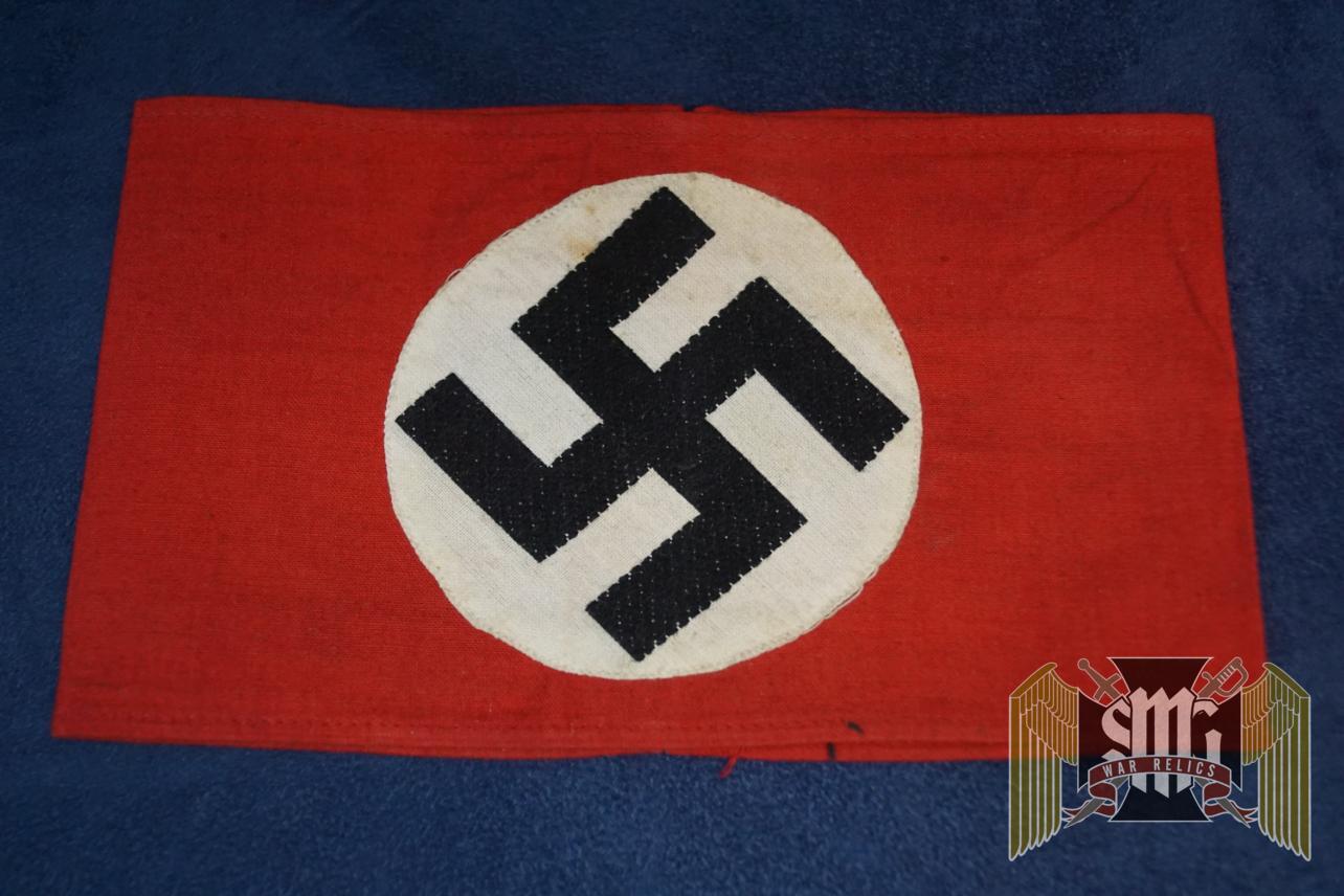 Bevo NSDAP Armband uniform removed