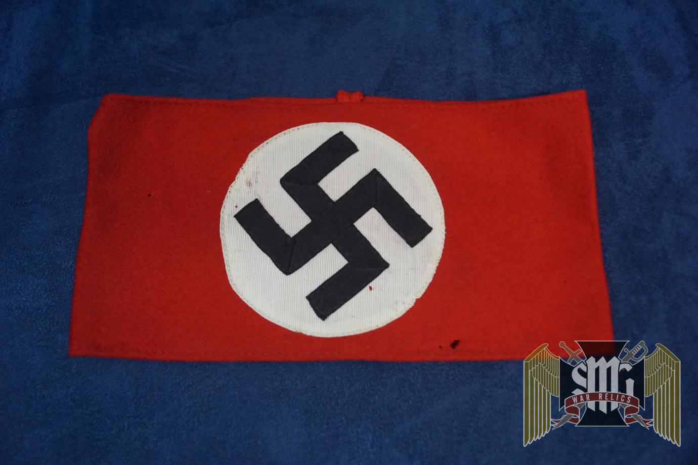 Wool NSDAP Armband RZM tagged