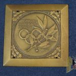 1936 Olympic commemorative plaque