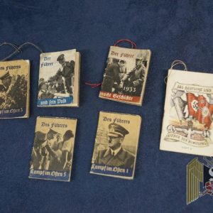 Der Fuhrer Mini books 6 pc lot