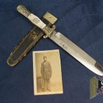 Union Civil War Knife with Photo Provenance