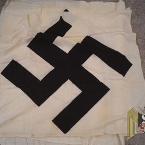 Roundel for NSDAP banner 34x34" Swastika Damaged
