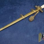 Model 1890 long Cadet Dirk Engraved blade