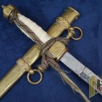 Model 1890 long Cadet Dirk Engraved blade
