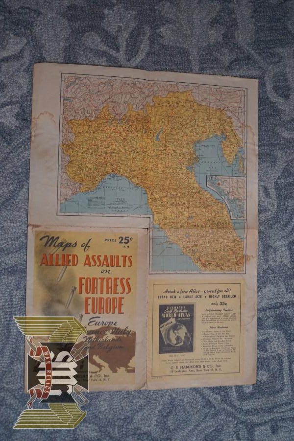 Chronology of WW2 Map