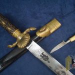 Imperial Era Hirschfanger Hunting Cutlass W/skinner