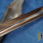 fireman's Parade Bayonet W/ Brown Frog Distributor Marked