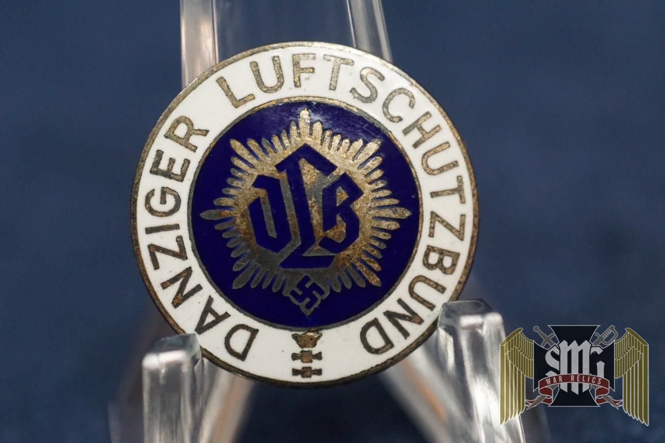 luftschutzbund Danziger enamel