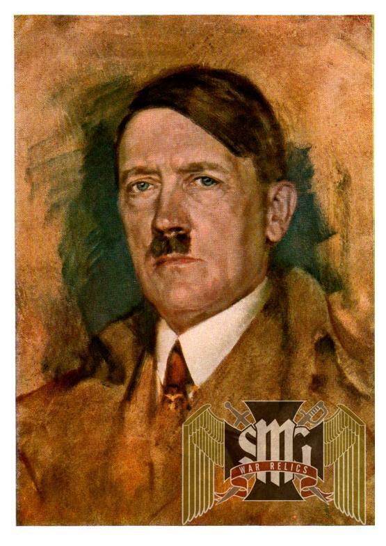 Adolf Hitler Postcard style photo