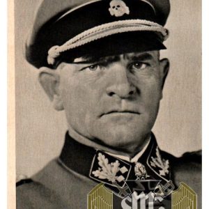 Sepp Dietrich Postcard