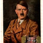 Hitler Portrait from Cigarette Album