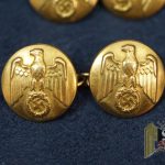 Nazi High leader Genuine gold Cuff links
