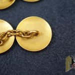 Nazi High leader Genuine gold Cuff links