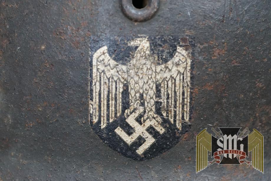 M42 Heer Helmet ET 70 RARE Large size!