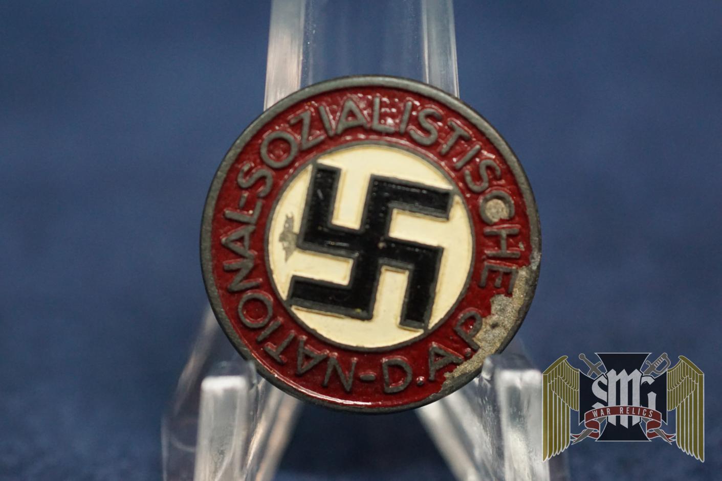 NSDAP Member Member pin late style Missing pin