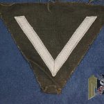 SMGO-0399 Luftwaffe Gefreiter Rank Chevron in HBT
