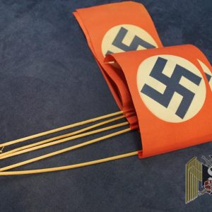 NSDAP Parade Paper flags 5 pc set 9x5"