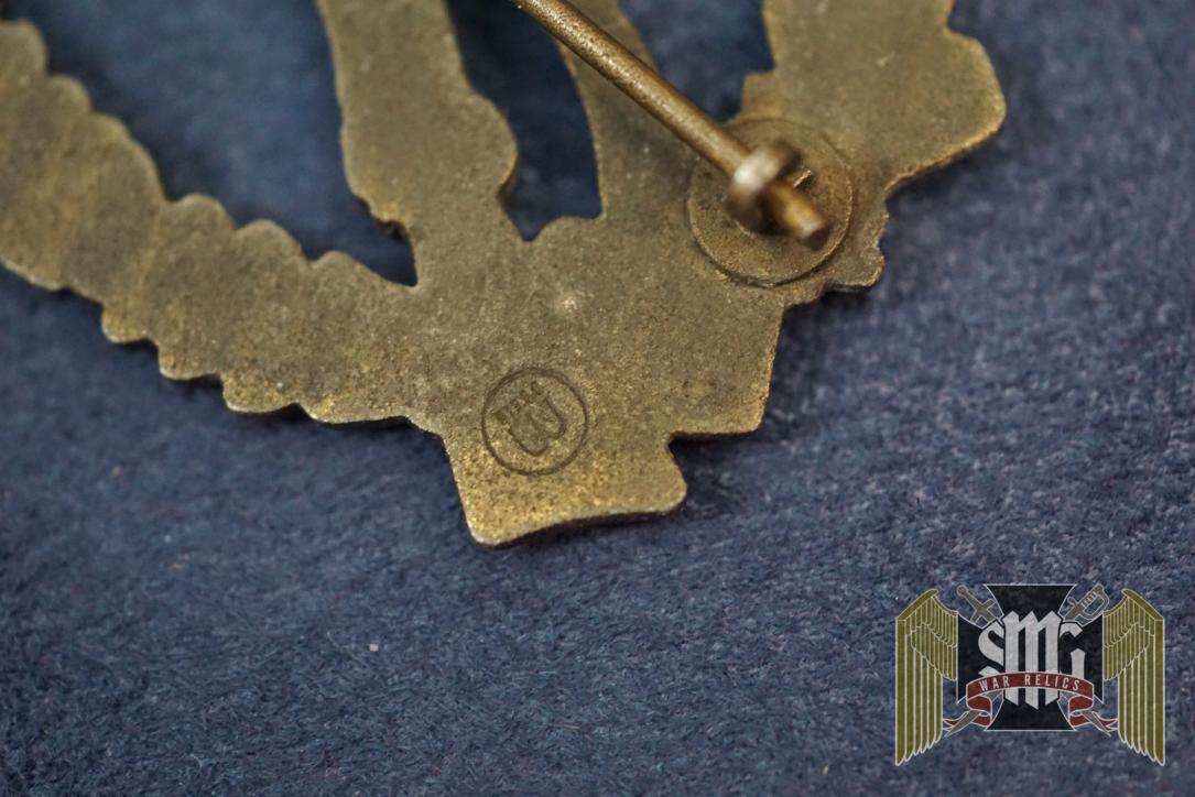 Infantry Assault badge in Bronze by Wiedmann