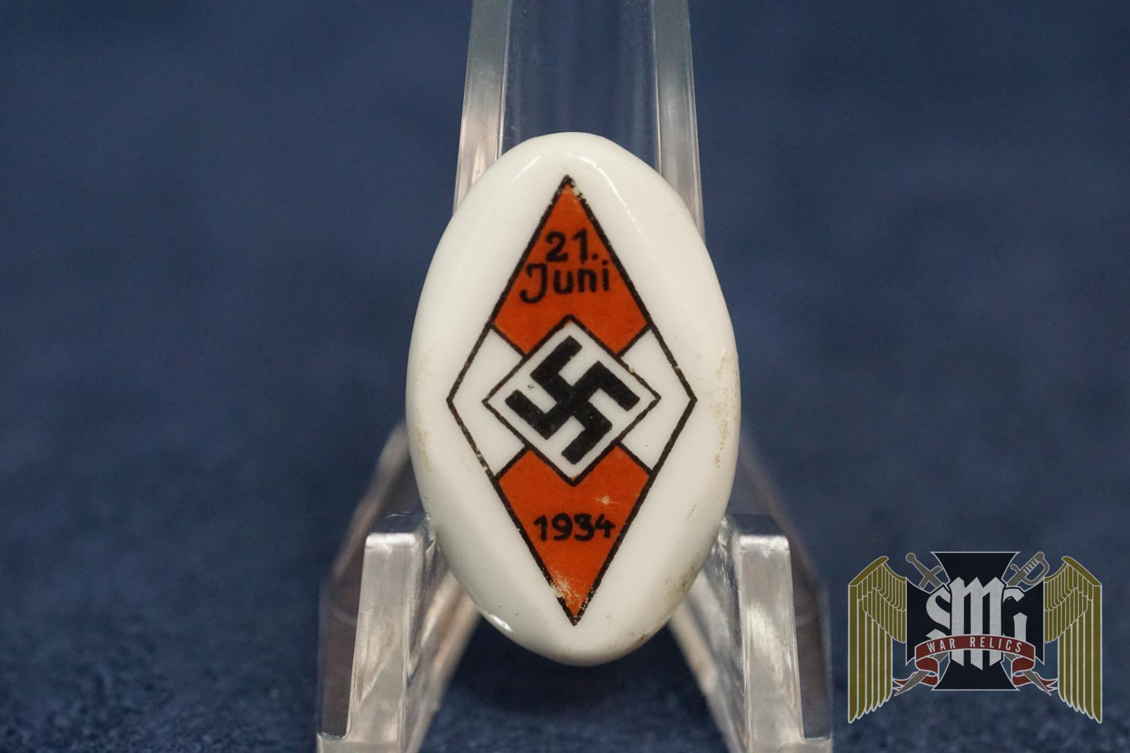 HJ meeting pin 1934
