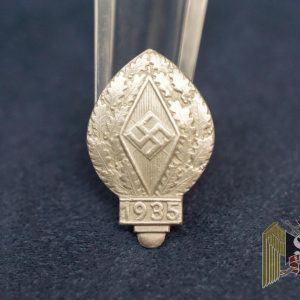 HJ Hitler youth 1935 Meeting pin