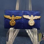 Long Service 4&12 year ribbon bar