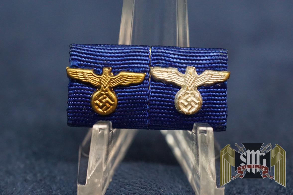 Long Service 4&12 year ribbon bar