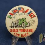 1937 George Vanderbilt Cup Race Pin