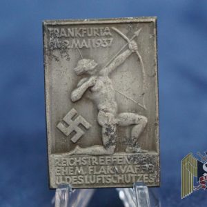 Frankfurta flakwaffe luftschutzes 1937 tinnie