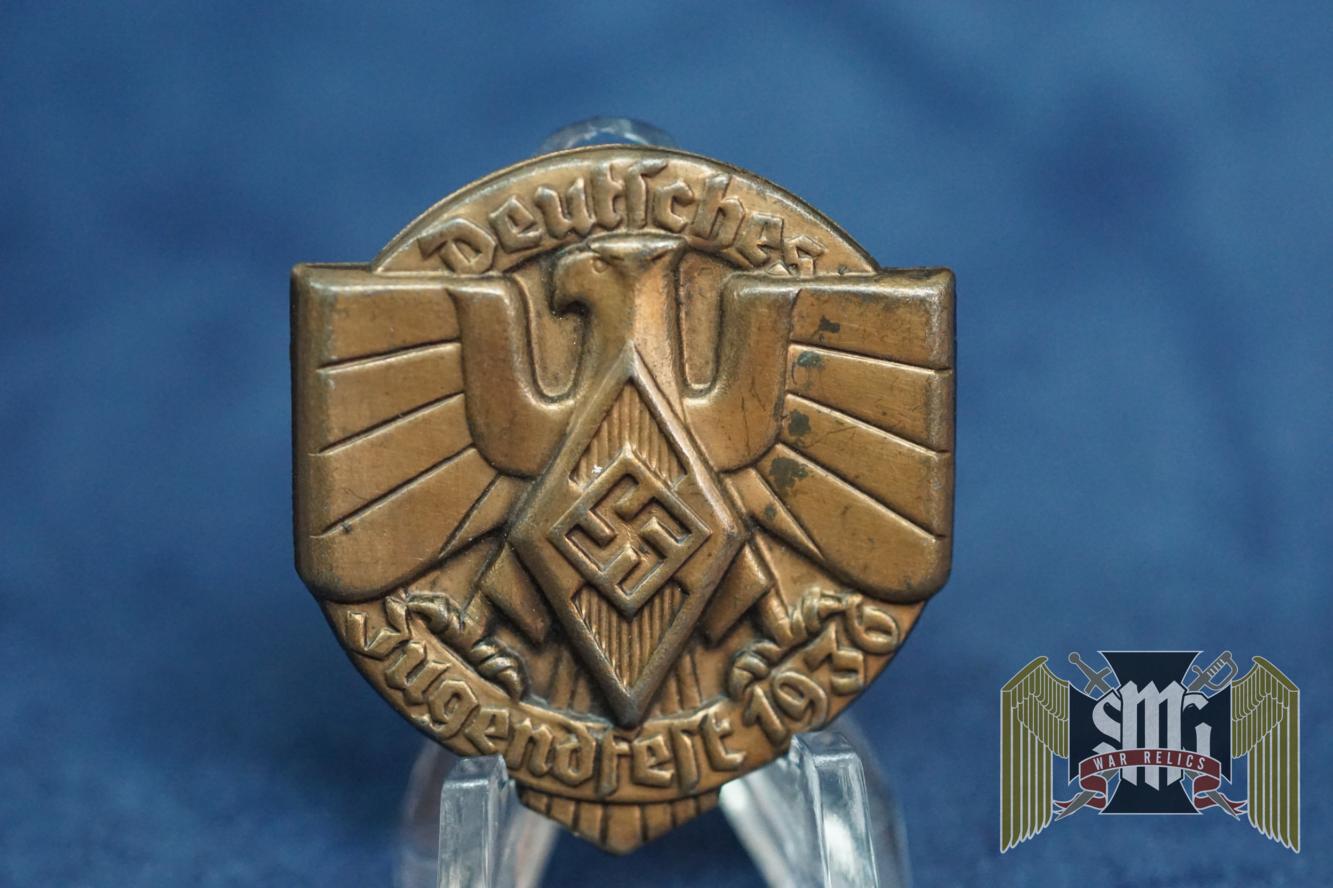 1936 Jugendfest Hitler youth Tinnie