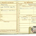 Wehrpass "Friedrich Schmilz" Reservist