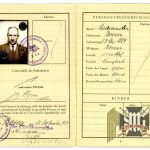 Deutsches Reich Reisepass Master Painter named Josef Krupp