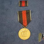 Entry Into Sudentenland medal and ribbon bar