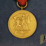 Entry Into Sudentenland medal and ribbon bar