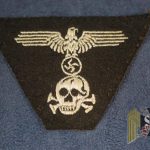 M43 Waffen SS Cap Trapezoid "Pirate Skull"