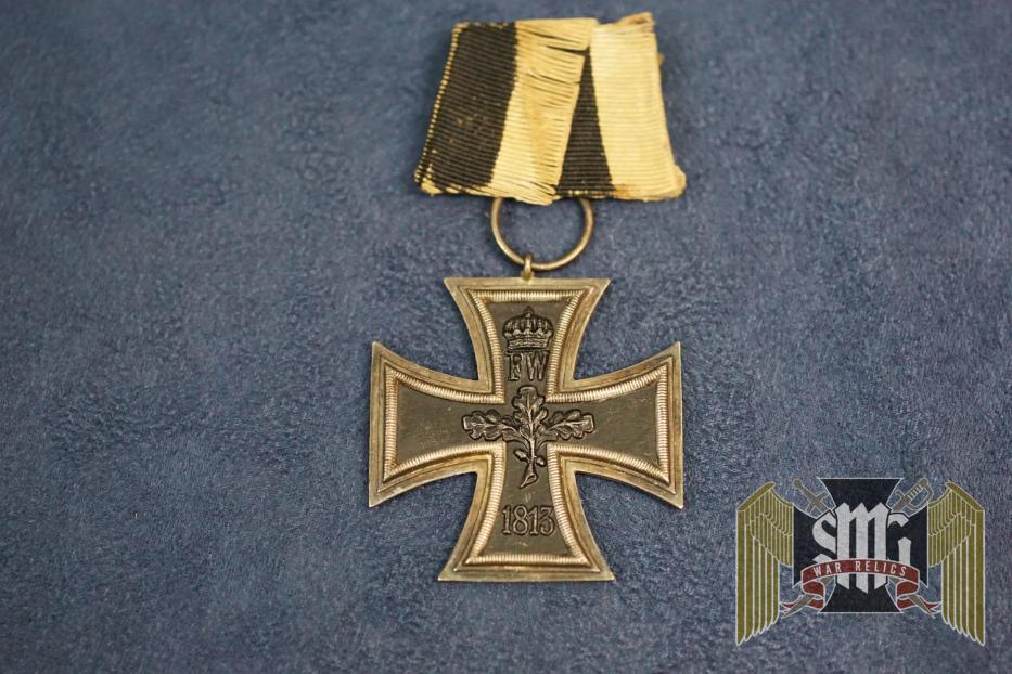 Iron Cross Second Class 1914 with parade mount