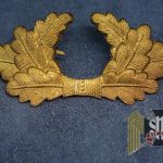 NSDAP Political Cap Wreath in Gold