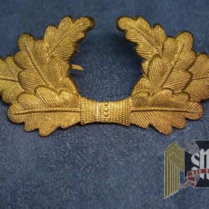 NSDAP Political Cap Wreath in Gold